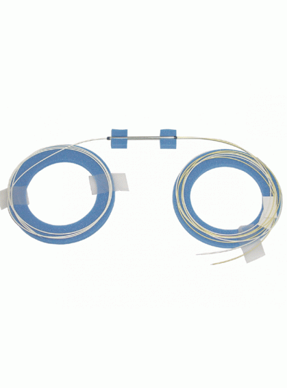 Ответвитель 1x2, SM, 0.9мм , 1310-1550нм, неок., 50/50, 1м